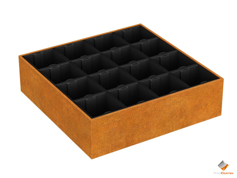 Клумба из стали Corten DEPO MINI IDE 7